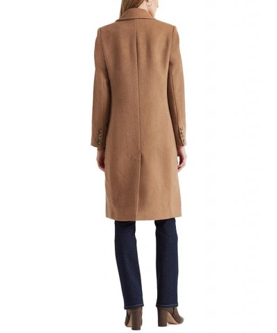 Women's Double-Breasted Walker Coat Brown $144.00 Coats