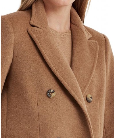 Women's Double-Breasted Walker Coat Brown $144.00 Coats