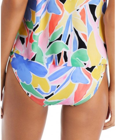 Women's Palm Beach High-Waisted Tummy-Control Bikini Bottoms Multi $30.66 Swimsuits