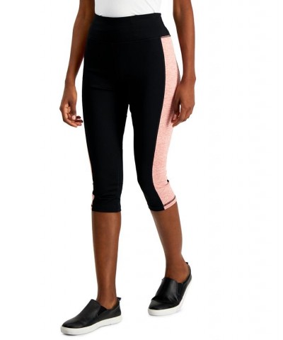 Active Petite Colorblocked Cropped Leggings Lip Gloss $11.48 Pants