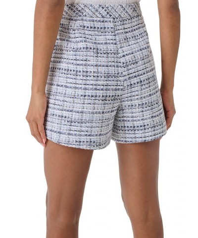 Women's Multi-Color Tweed Shorts Denim Multi $32.76 Shorts