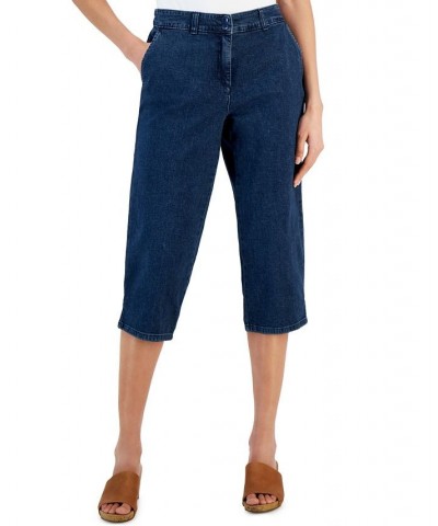 Women's Denim Comfort Capri Pants KS Overcast $11.35 Pants