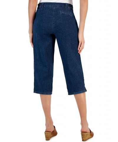 Women's Denim Comfort Capri Pants KS Overcast $11.35 Pants