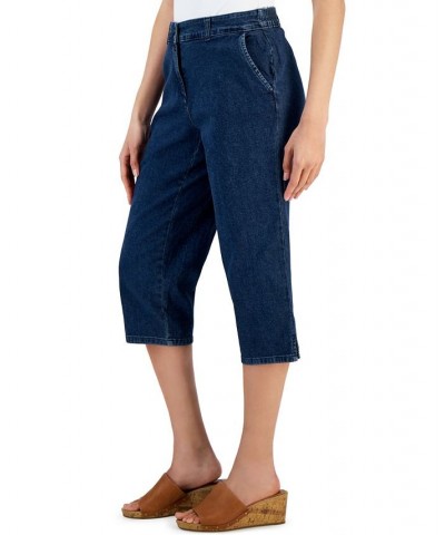 Women's Denim Comfort Capri Pants KS Overcast $11.35 Pants