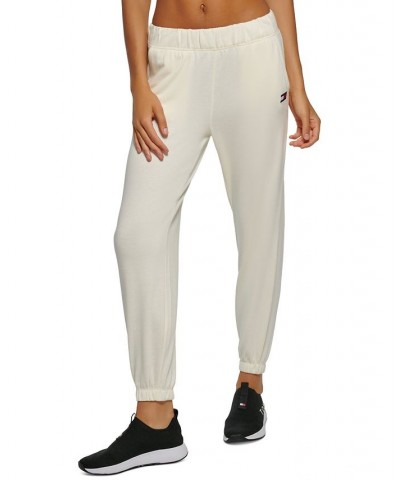 Women's French Terry High Rise Sweatpants Eggshell $18.29 Pants