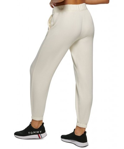 Women's French Terry High Rise Sweatpants Eggshell $18.29 Pants