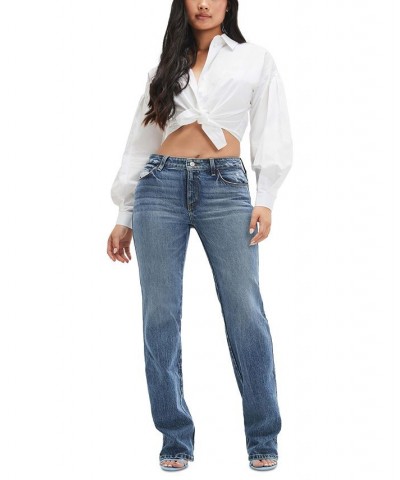 Women's Eco Sexy Straight Jeans BLUE VIBRATIONS $35.40 Jeans