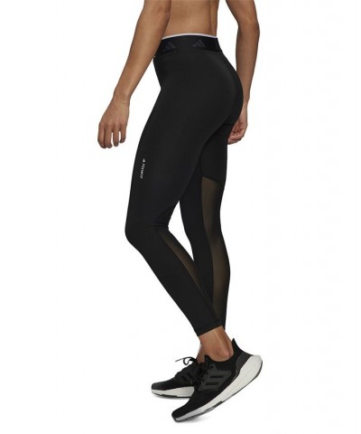 Women's Active Techfit V-Shaped Elastic Leggings Black $24.94 Pants