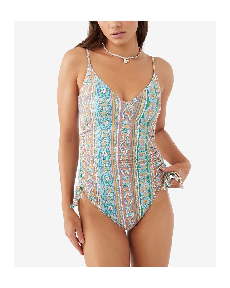 Juniors' Julie Imperial Printed One-Piece Swimsuit Multi $43.78 Swimsuits