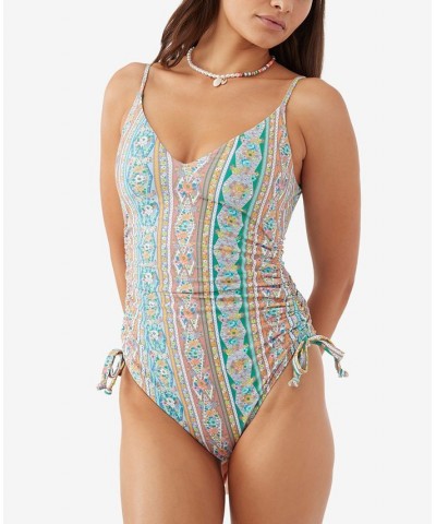 Juniors' Julie Imperial Printed One-Piece Swimsuit Multi $43.78 Swimsuits