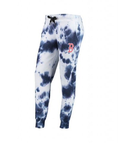 Women's White Navy Boston Red Sox Melody Tie-Dye Jogger Pants White, Navy $44.10 Pants