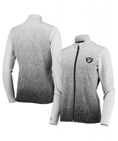 Women's White and Black Las Vegas Raiders Guide Full-Zip Jacket White, Black $45.90 Jackets