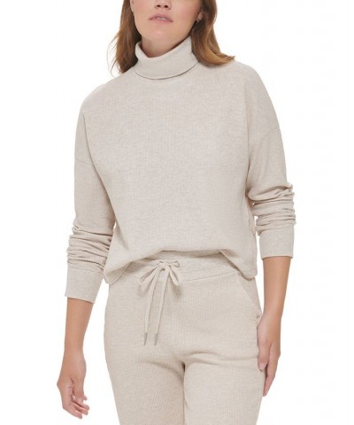 Women's Long Sleeve Turtleneck Cortado Heather $17.38 Tops