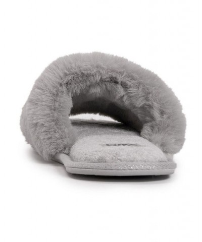 Women's Sariah Slide Slipper Gray $18.48 Shoes