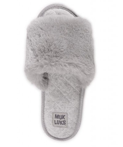 Women's Sariah Slide Slipper Gray $18.48 Shoes