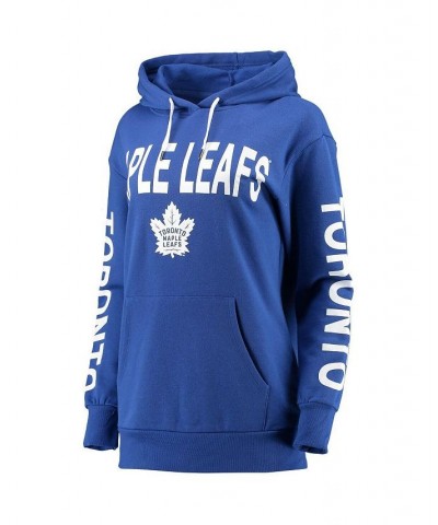 Women's Blue Toronto Maple Leafs Extra Inning Pullover Hoodie Blue $34.30 Sweatshirts