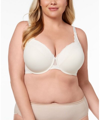 Cloud 9 UW Contour Lace-Neckline Bra GF7961A White $13.24 Bras