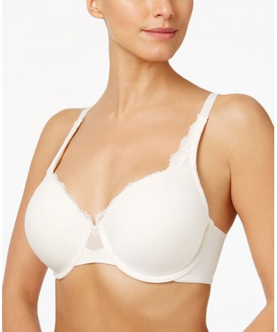 Cloud 9 UW Contour Lace-Neckline Bra GF7961A White $13.24 Bras