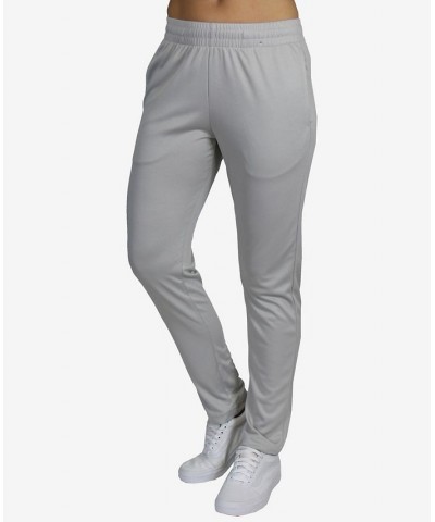 Women's Moisture Wicking Fashion Performance Pants Silver $18.02 Pants