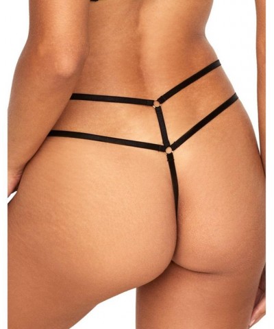 Vianna Women's G-String Panty Black $14.72 Panty