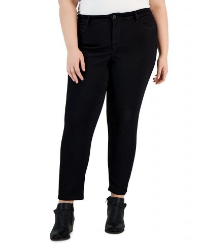 Plus Size Mid-Rise Curvy Skinny Jeans Deception $13.44 Jeans