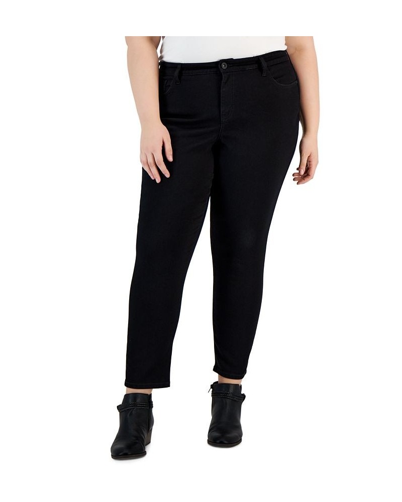 Plus Size Mid-Rise Curvy Skinny Jeans Deception $13.44 Jeans