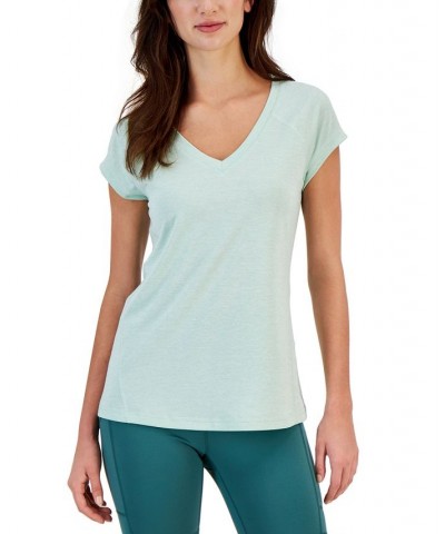 Women's Essentials Rapidry Heathered Performance T-Shirt Green $9.87 Tops