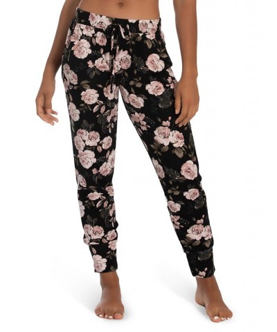 Women's Whistler Elizabeth Rose Hacci Pant Black $18.56 Sleepwear