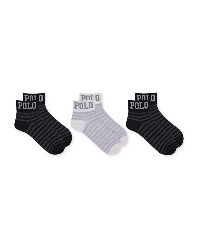 Women's 3-Pk. Shine Ankle Socks Bast $11.76 Socks