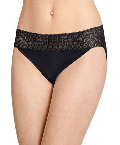 Women's Soft Lace String Bikini Underwear 3211 Black $9.97 Panty