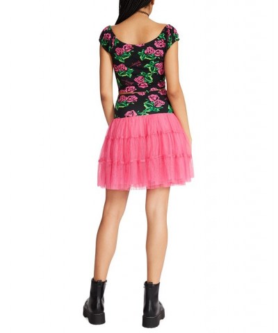 Women's Ponté-Knit Pull-On Tutu Skirt Tin Can Rose $13.75 Skirts