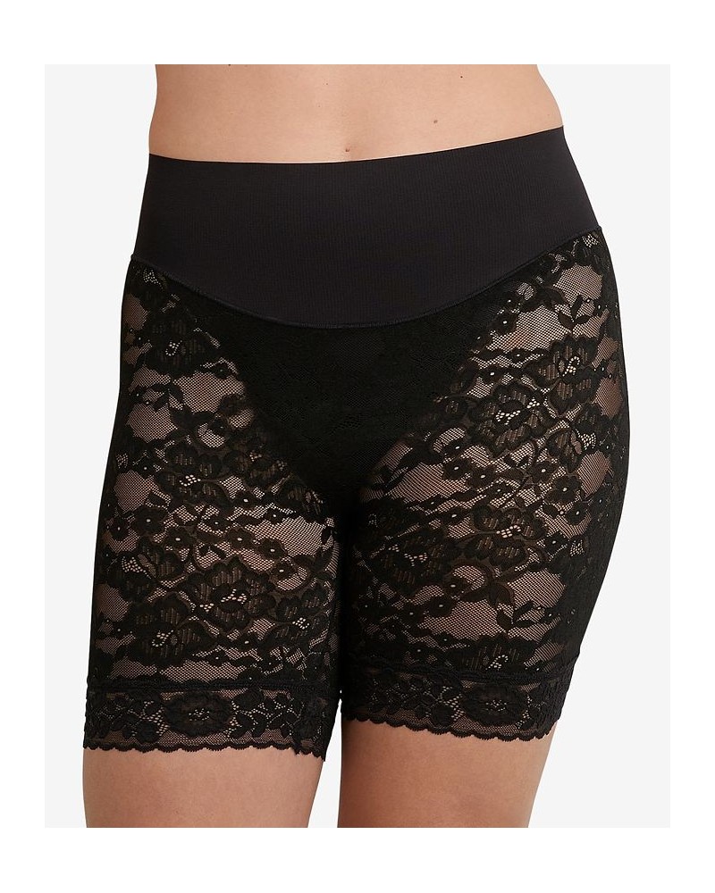 Women's Tame Your Tummy Lace Shorty DMS095 Black $25.08 Shapewear