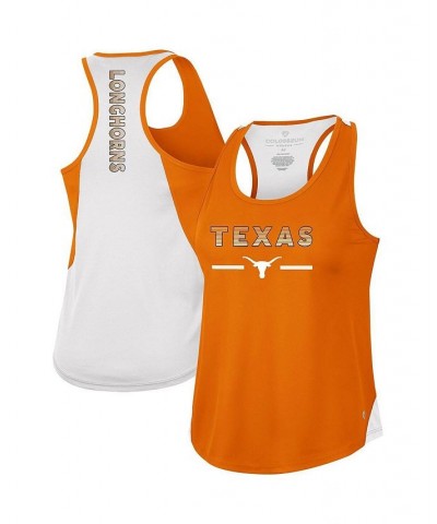 Women's Texas Orange Texas Longhorns Sachs 2-Hit Scoop Neck Racerback Tank Top Texas Orange $19.00 Tops