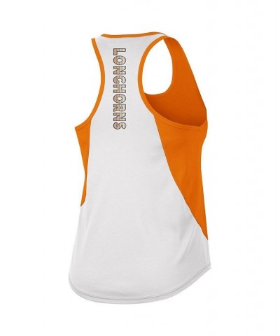 Women's Texas Orange Texas Longhorns Sachs 2-Hit Scoop Neck Racerback Tank Top Texas Orange $19.00 Tops