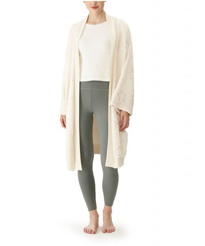 Women's Cascading Cardigan Ivory/Cream $39.22 Sleepwear