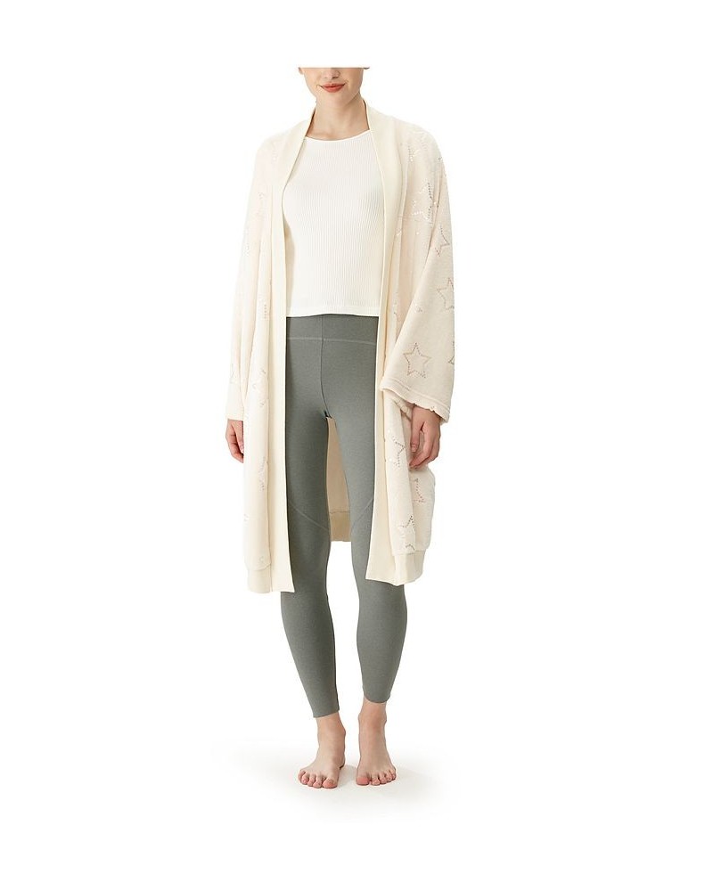 Women's Cascading Cardigan Ivory/Cream $39.22 Sleepwear