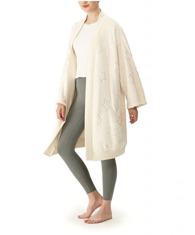 Women's Cascading Cardigan Ivory/Cream $39.22 Sleepwear