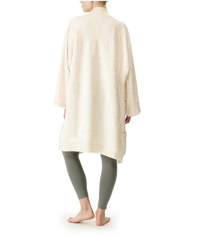 Women's Cascading Cardigan Ivory/Cream $39.22 Sleepwear