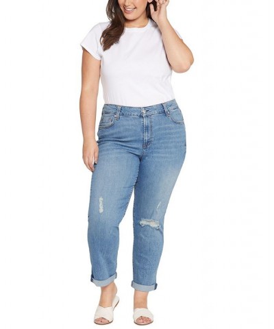 Plus Size Marilyn Relaxed Boyfriend Jeans Fidelity $47.17 Jeans