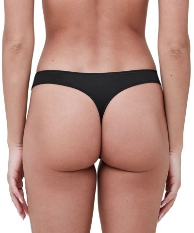 Women's Minx Thong Underwear 371100 Black $15.04 Panty