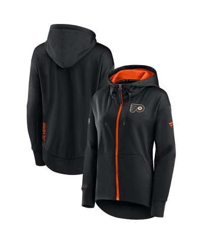 Women's Branded Black Philadelphia Flyers Authentic Pro Rink Full-zip Hoodie Black $43.00 Sweatshirts