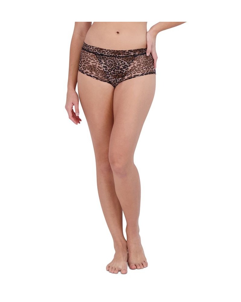 Women's Mesh Boyshort Underwear SM11872 Multi $10.73 Panty