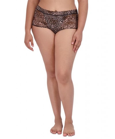 Women's Mesh Boyshort Underwear SM11872 Multi $10.73 Panty