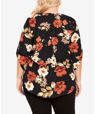 Plus Size Eastbrook Print Top Poppy $38.71 Tops