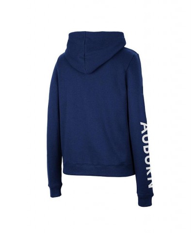 Women's Navy Auburn Tigers 3-Hit Pullover Sweatshirt Navy $35.99 Sweatshirts