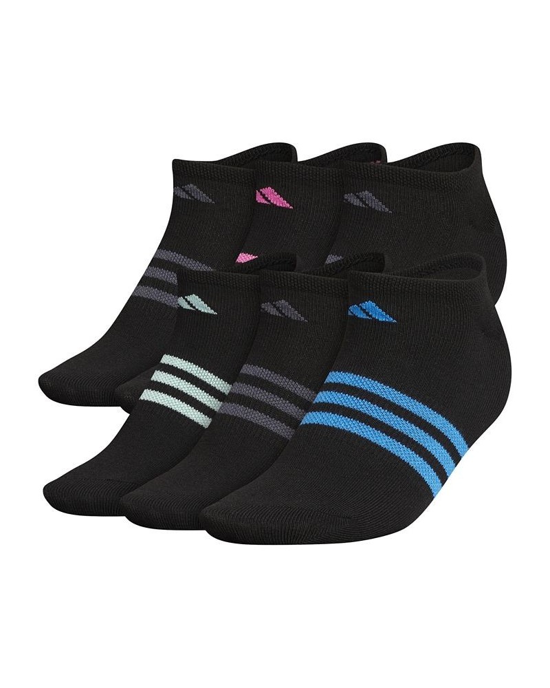 Women's 6-Pk. Superlite No-Show Socks Black $15.00 Socks