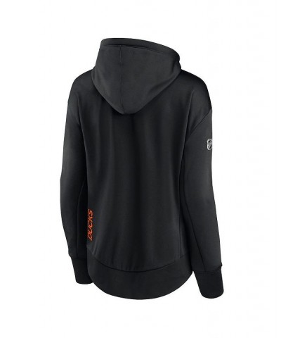 Women's Branded Black Anaheim Ducks Authentic Pro Rink Full-zip Hoodie Black $47.00 Jackets