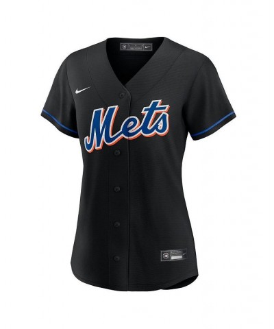 Women's Jacob deGrom Black New York Mets 2022 Alternate Replica Player Jersey Black $63.80 Jersey