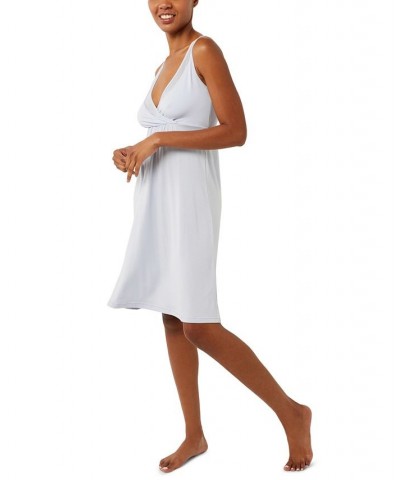 Mesh Maternity & Nursing Chemise Grey Dawn $30.78 Sleepwear