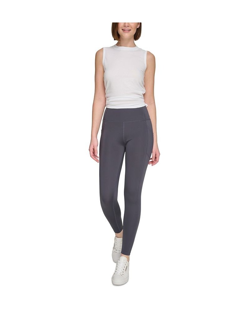 Women's Side-Pocket 7/8 Leggings Onyx $19.48 Pants